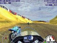 une photo d'Ã©cran de Moto Racer 2 sur Sony Playstation